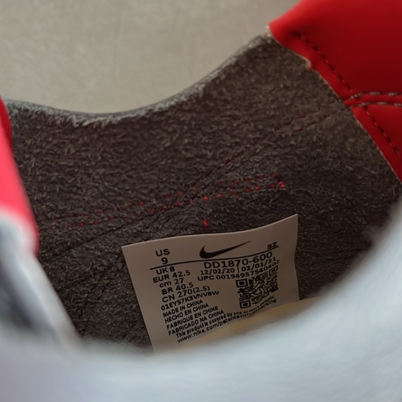 Nike Air Max 1 CLOT Kiss of Death Solar Red Sneakers - Picture 12 of 12